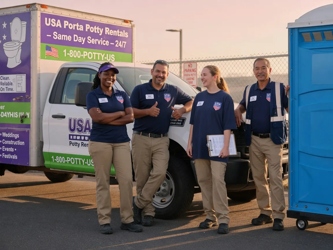 Porta Potty Rental company in Willow Grove, PA